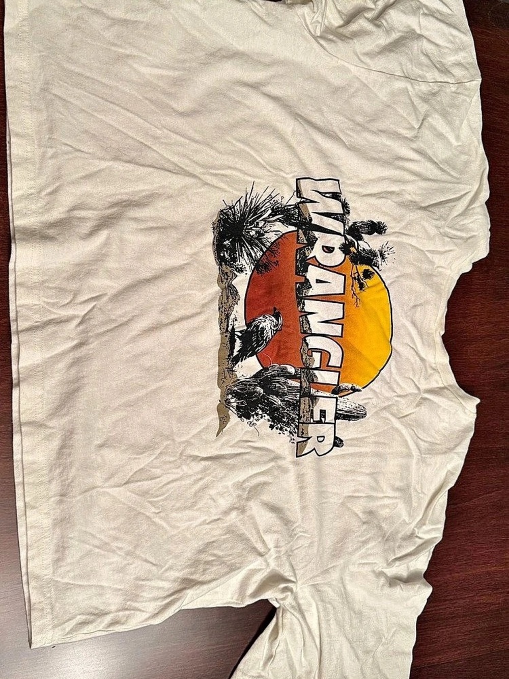 Wrangler Graphic Short Sleeve T-Shirt in White